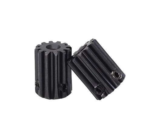 Steel Heavy Duty Motor Pinion Gear 1M 12/14T Carbon Steel Motor Gear Bore 4-7mm Transmission Accessories(6mm-12 Teeth) in Saudi Arabia