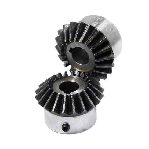 Steel Heavy Duty Motor Pinion Gear 2pcs 2M 25T Bore 10-25mm Bevel Gear Hard Tooth(12mm keaway 4mm) in Saudi Arabia