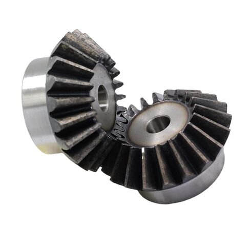 Steel Heavy Duty Motor Pinion Gear 2pcs 2M 25T Bore 10-25mm Bevel Gear Hard Tooth(12mm keaway 4mm) in Saudi Arabia