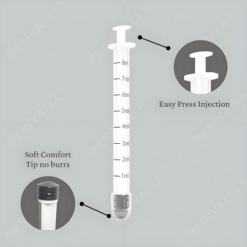 Disposable Plastic Vaginal Applicator with Threaded End and Comfort Tip，Fits Personal Lube and Cream Products， Dual Dosage Markings 20pack in Saudi Arabia