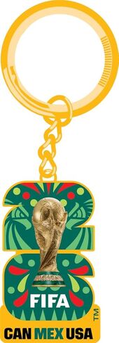 2026 FIFA World Cup Keychain – Officially Licensed, Collectible Gift for Fans, Durable Metal Ring for Keys, Backpacks in Saudi Arabia