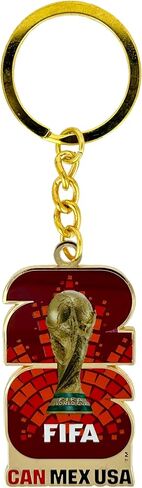 2026 FIFA World Cup Keychain – Officially Licensed, Collectible Gift for Fans, Durable Metal Ring for Keys, Backpacks in Saudi Arabia