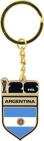 2026 FIFA World Cup Keychain – Officially Licensed, Collectible Gift for Fans, Durable Metal Ring for Keys, Backpacks in Saudi Arabia
