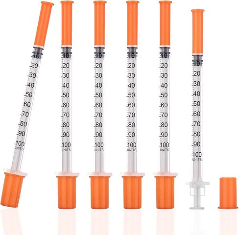 1ml 30G 1/2" Lab Syringe, Individually Wrapped, 100Pack in Kuwait