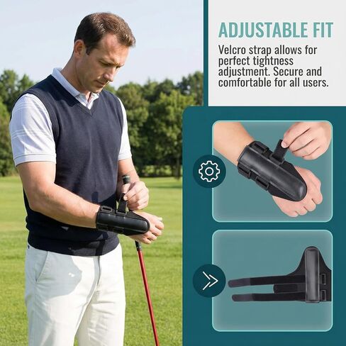 مساعد تدريب معصم الجولف، مدرب محترف على إيماءات اليد، دعامة ثابتة لتحسين الثبات، سهل التدريب الصحيح، أداة مساعدة لإيماءات التأرجح للمبتدئين في لعبة الجولف، تحسين تقنية التأرجح in Kuwait