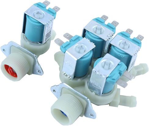 DC62-00214M & DC62-30314K غسالة صمام الملف اللولبي لمدخل المياه الباردة والساخنة استبدال سامسونج، غسالة Maytag، استبدال AP5623062، 2979589، PS4208704، DC62-30314H، 1810145، AP4204535 in Kuwait