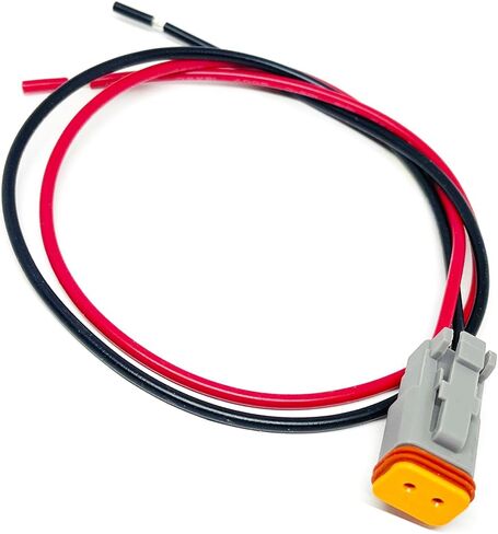 Deutsch DT Series DT06-2S 2-pin female connector with pre-attached wires (DT06-2S Connector) in Kuwait
