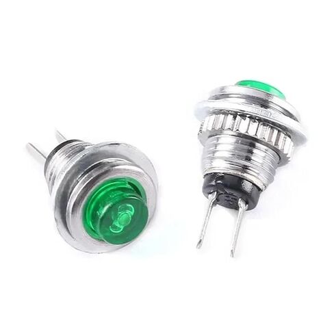 5/10/20 قطعة مفتاح زر الضغط، مفتاح زر مستدير 8 مم 2Pin ON-Off إعادة تعيين مؤقتة صغيرة DS-101 (أحمر، 10 قطعة) in Kuwait