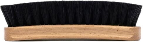 مجموعة فرشاة Cobbler’s Choice Co. Leather Care مع فرشاة أحذية Horsehair و Dauber Brush و Welt Brush و Microfiber - Brown in Saudi Arabia