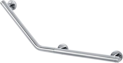 Tiger Boston Comfort & Safety 135º Grab Rail, Stainless Steel Polished, Left Version, 58,7x23,6x7 cm in Saudi Arabia