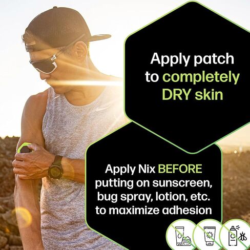 عبوات إعادة تعبئة رقعة العرق من نيكس - 4 رقع ترطيب تستخدم مرة واحدة قابلة لإعادة الاستخدام، وقابلة لإعادة الشحن، وتتبع السوائل، والكهارل، وفقدان الصوديوم، وغير غازية، وملحق اللياقة البدنية اللاصق فقط للرياضيين والتدريب in Kuwait