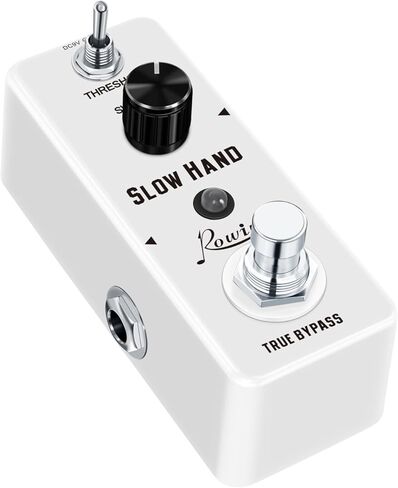 LEF-326 Compact Slow Gear Volume Swell Guitar Pedal - Rowin Slow Hands with Bowed Instrument Effect, True Bypass, Metal Shell for Beginners - Unique Backwards Swells & Delay Synergy in Kuwait