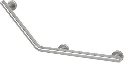 Tiger Boston Comfort & Safety 135° Grab Rail، الفولاذ المقاوم للصدأ المصقول، الإصدار الأيسر، 58,7x23,6x7 سم in Kuwait