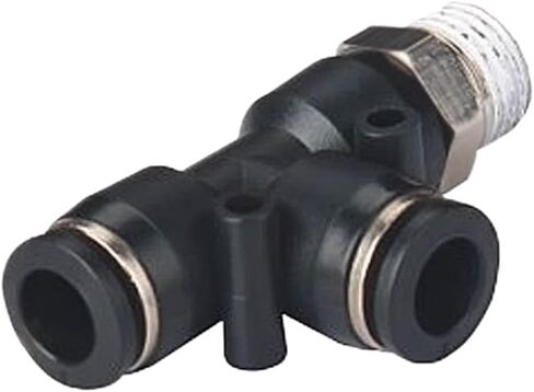 1/10/20 PCS PD Series Pneumatic Air Connector Fitting Thread M5 1/8 1/4 3/8 1/2, Push-In OD 4/6/8/10mm for Air Hoses(PD12-04,20 PCS) in Saudi Arabia