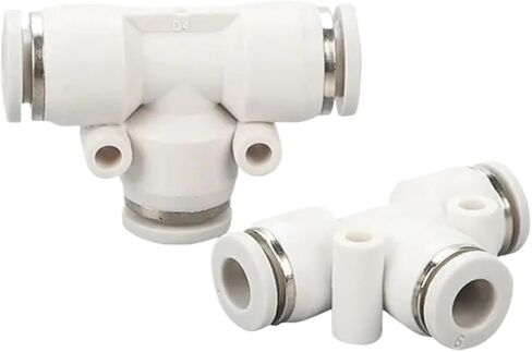 1/10/20 PCS PEG Pneumatic Reducer Fitting - One Touch Push Connectors, Plastic Quick Reducing Fittings 4-6-4/6-8-6/10-6-10mm(PEG6-4-6,10 PCS) in Saudi Arabia