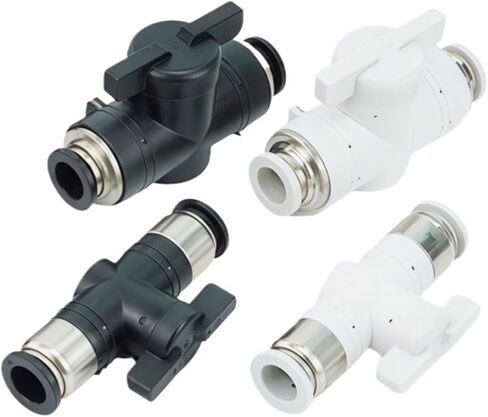 1/10/20 PCS Pneumatic Push-In Quick Connectors BUC Plastic Material 4/6/8/10/12mm Hose Tube Plugs(BUC-14,1 PC) in Saudi Arabia
