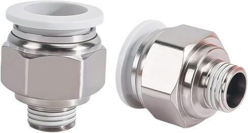 1/10/20PCS PC British Standard Pipe Thread Pneumatic Hose Fitting Push in OD 4 6 8 10 12mm Thread 1/8 1/4 3/8 1/2'' Quick Connector(PC4-M5,1 PC) in Saudi Arabia