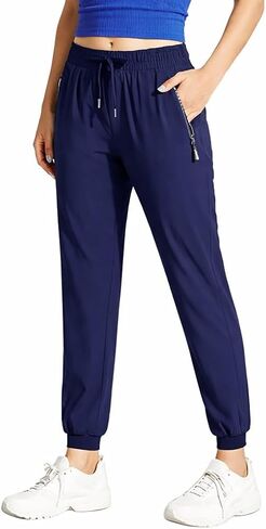 Stretch Active Pants for Women – Ultra Stretch Quick Dry Ice Silk Lightweight Breathable Pants with Pockets for Women Over 50 in Saudi Arabia