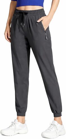 Stretch Active Pants for Women – Ultra Stretch Quick Dry Ice Silk Lightweight Breathable Pants with Pockets for Women Over 50 in Saudi Arabia