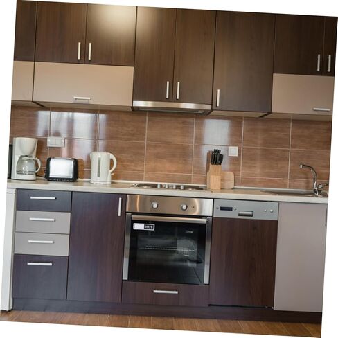 STOBAZA Clean Dirty Dishwasher Magnet Sign Dual-Sided Indicator for Dishwasher Black and White Pattern Easy to Read Kitchen Decor in Saudi Arabia