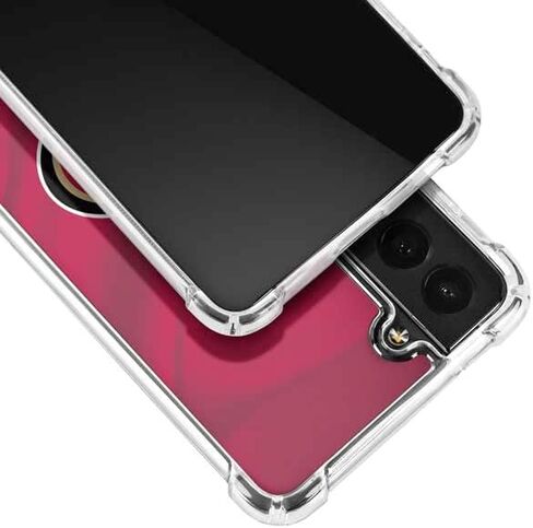 Skinit Clear Phone Case Compatible with Galaxy S21 5G - Officially Licensed NFL San Francisco 49ers Design in Saudi Arabia