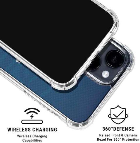 حافظة هاتف Skinit الشفافة متوافقة مع iPhone 14 - تصميم NFL Seattle Seahawks Super Bowl XLVIII مرخص رسميًا in Saudi Arabia