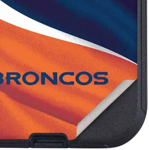 Skinit Decal Phone Skin Compatible with OtterBox Defender iPhone 14 Pro - Officially Licensed NFL Denver Broncos Design in Saudi Arabia