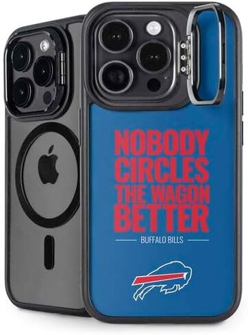 Skinit Kickstand Phone Case Compatible with iPhone 15 Pro Max - Officially Licensed NFL Buffalo Bills Team Motto Design in Saudi Arabia
