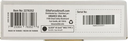 مسدس غلوك 45 Gen 5 MOS GBB Blowback 6mm BB Gun Airsoft in Kuwait