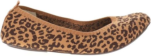 PUMA Womens Iliana Ballerina Leopard Ballet Flats Casual - Brown in Saudi Arabia