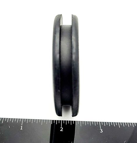 Rubber Grommets for 2" Panel Hole with 1 3/4" ID Made for 1/4" Thick Wall EPDM UV-Resistant Outdoor Firewall Wiring Grommet for Cable Hose Electrical Seal on RV Trailer Engine Bay (2 Pack) in Saudi Arabia