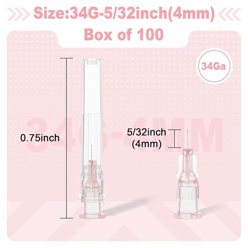 18 Gauge 1.5 Inch Needles with Caps, Individually Wrapped, Disposable Dispensing Lab Supplies, Box of 100 in Saudi Arabia
