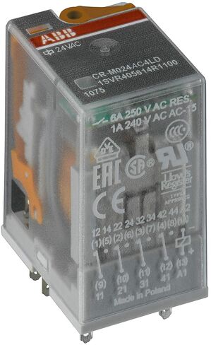 AB 1SVR405613R3100 PLUGGABLE Interface RELAYCR-M230AC4 in Saudi Arabia