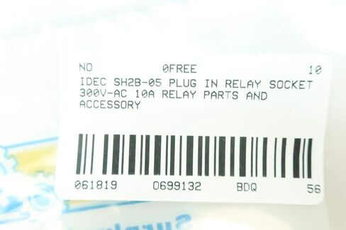 IDEC SH2B-05 Plug in Relay Socket 300V-AC 10A in Saudi Arabia