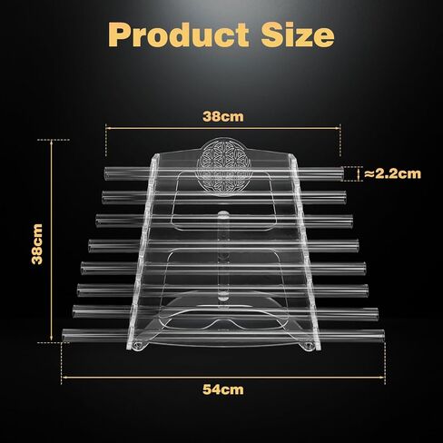 432Hz 8 Note CDEFGABC Quartz Crystal Singing Harp,Including Bracket Alumina Carrry Case for Sound Bath and Meditatiion in Kuwait