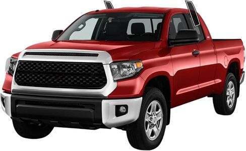 Precut Window Tint Film Front Two Door Windows Tint Film Cars Sun Blocking Protection Privacy Anti Shatter Glass 2 Ply Computer Cut Any Tint Shade for Toyota Tundra Double 2014-2021 in Saudi Arabia