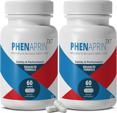 PhenAprin TX7 Diet Pills for Weight Loss & Appetite Control - Nootropic Energy, Focus & Food Noise Support - Smart Control Formula for Men & Women - 60 Tablets in Saudi Arabia