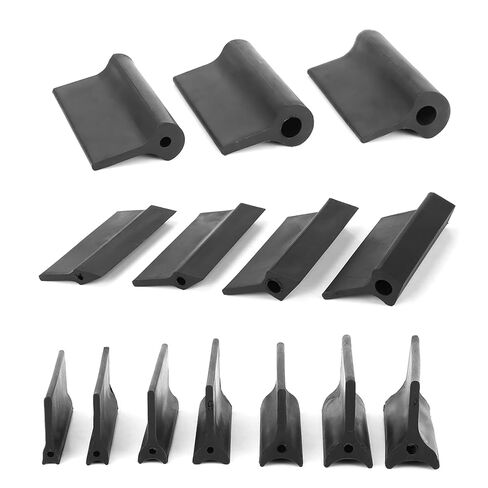 14 قطعة من وسادات الصنفرة المحيطية، وسادة تلميع مطاطية ذات خطوط مرنة محدبة مقعرة كتلة صنفرة محيطية لأداة صنفرة النجارة in Kuwait