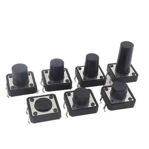 20 قطعة مفتاح بـزر دفع ، 12x12 مللي متر PCB لحظة اللمس اللباقة زر صغير التبديل DIP 4pin (12x12x9 مللي متر) in Kuwait