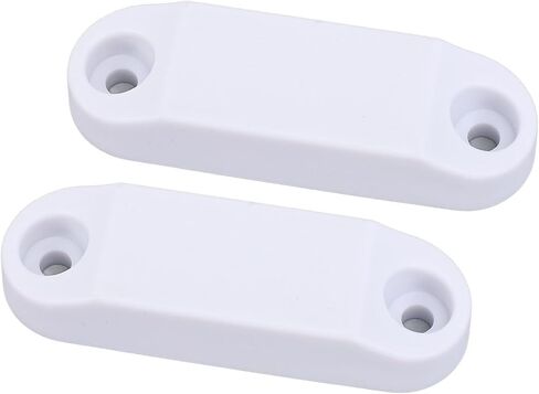 Kikumi 2 Set RV Magnetic Baggage Door Catch White RV Storage Door Holder for Campers Motor Homes in Saudi Arabia