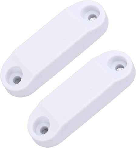 Kikumi 2 Set RV Magnetic Baggage Door Catch White RV Storage Door Holder for Campers Motor Homes in Saudi Arabia