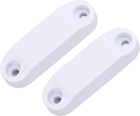 Kikumi 2 Set RV Magnetic Baggage Door Catch White RV Storage Door Holder for Campers Motor Homes in Saudi Arabia