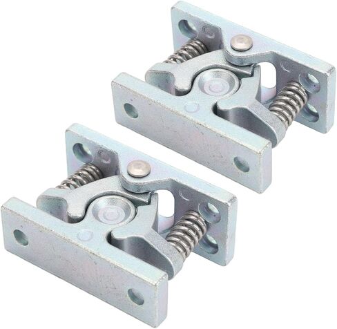 1 Pair Double Roller Catch Heavy Duty Spring Loaded Door Easy Lock Stop Catch Zinc Alloy for Boat RV Trailer Yachts in Saudi Arabia