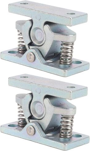 1 Pair Double Roller Catch Heavy Duty Spring Loaded Door Easy Lock Stop Catch Zinc Alloy for Boat RV Trailer Yachts in Saudi Arabia