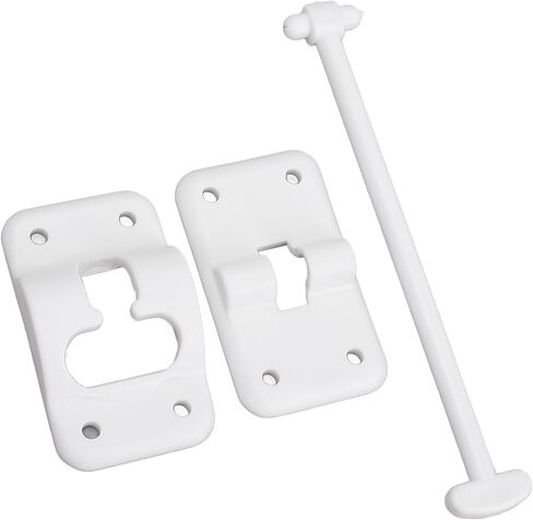 Sorandy T Style Door Holder Catch, 6 Inch RV Door Latch Holder, Bumper Posts with Mounting Screws, Ideal for Trailer & Truck in Saudi Arabia