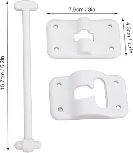 Sorandy T Style Door Holder Catch, 6 Inch RV Door Latch Holder, Bumper Posts with Mounting Screws, Ideal for Trailer & Truck in Saudi Arabia