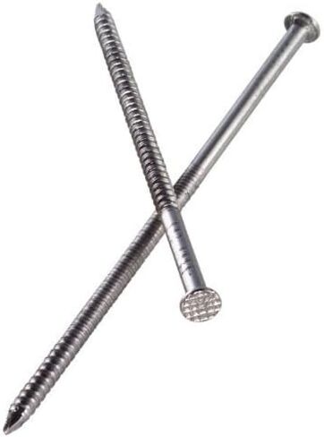 Simpson Strong Tie S6SND1 6d Cedar and Redwood Siding Nails 2-Inch 14 Gauge 304 1-Pound Stainless Steel by Anchor Fasteners in Saudi Arabia