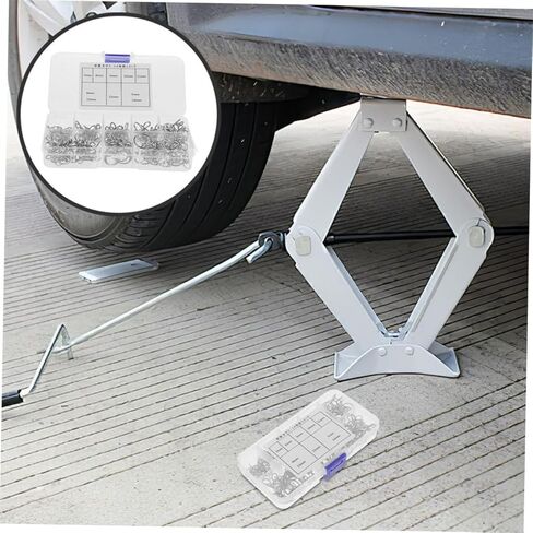 2pcs Manganese Steel Spring Hose Clamps Pipe Clamps for Automotive Fuel Line Tubing, Small Elastic Wire Hose Fasteners for Motorcycle and Low Pressure Injection Lines in Saudi Arabia