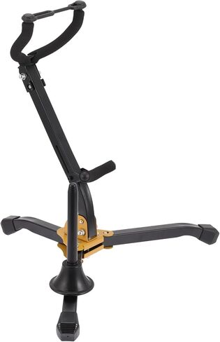 حامل ساكسفون تينور وألتو من سوبفوكس، حامل ساكسفون حديدي قابل للطي مع حامل لألتو وتينور وتخزين الكلارينيت ورف العرض in Kuwait