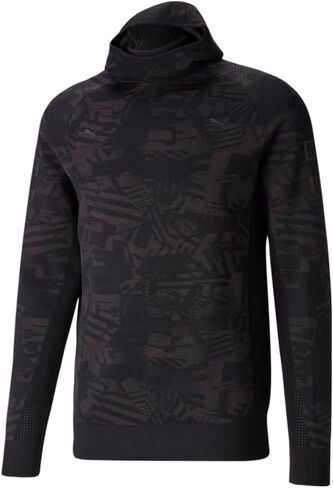 PUMA Mens X Nemen Knit Mock Neck Sweatshirt Casual - Black in Saudi Arabia